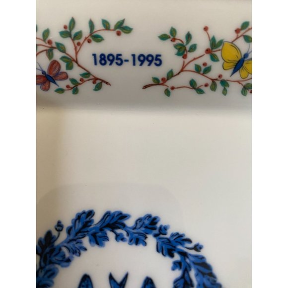 Commemorative Jebsen & Co. 7 1/2" Rectangular Small Bowl, 1895-1995 - Picture 5 of 8